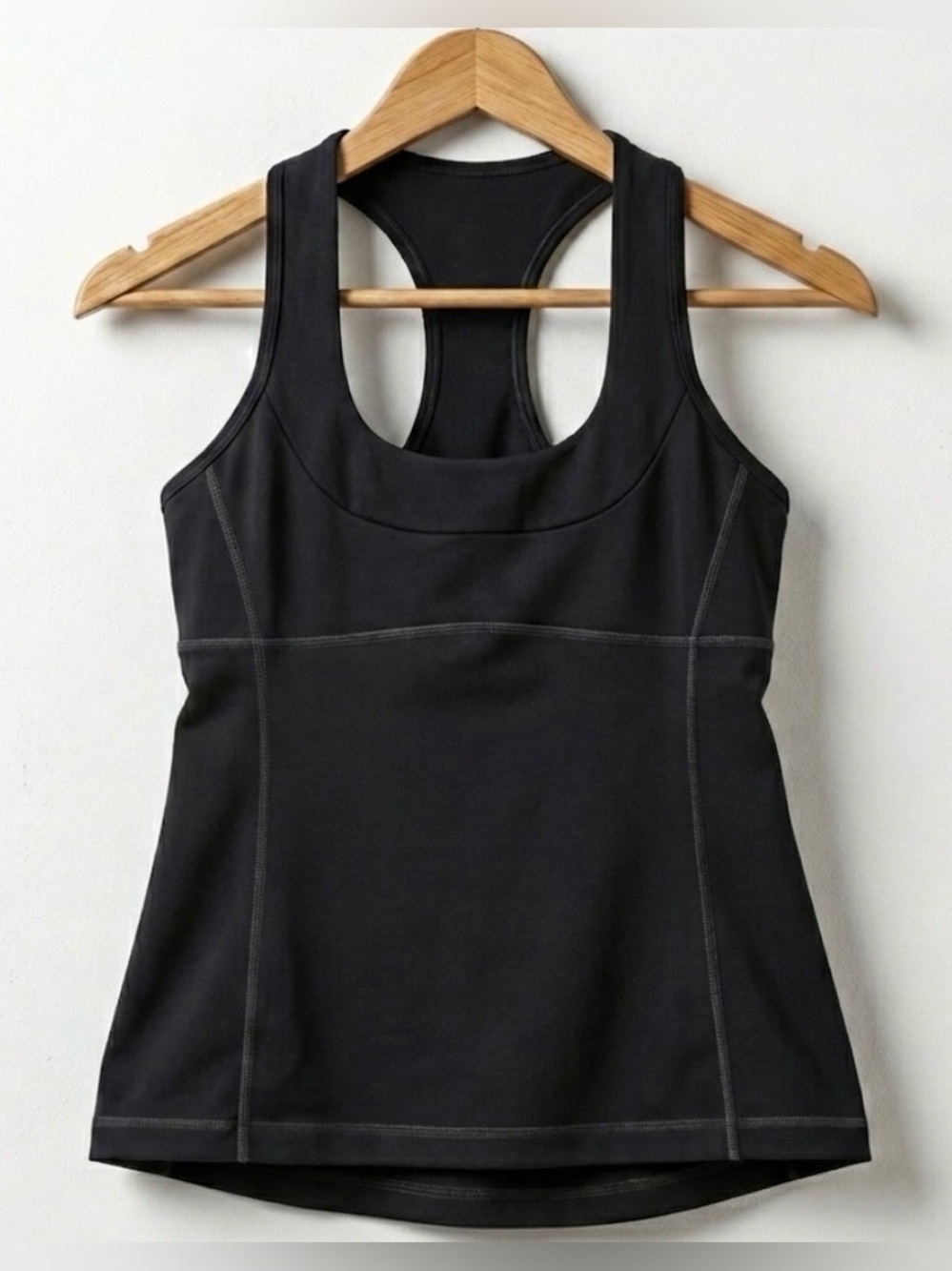 Lululemon Built In Bra Racerback Tank Top Black Size 6
